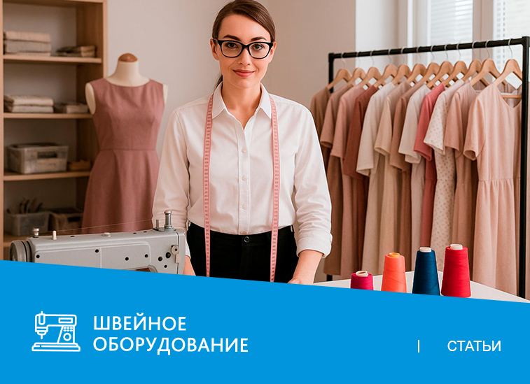 Открываем домашнее ателье: какое швейное оборудование потребуется?