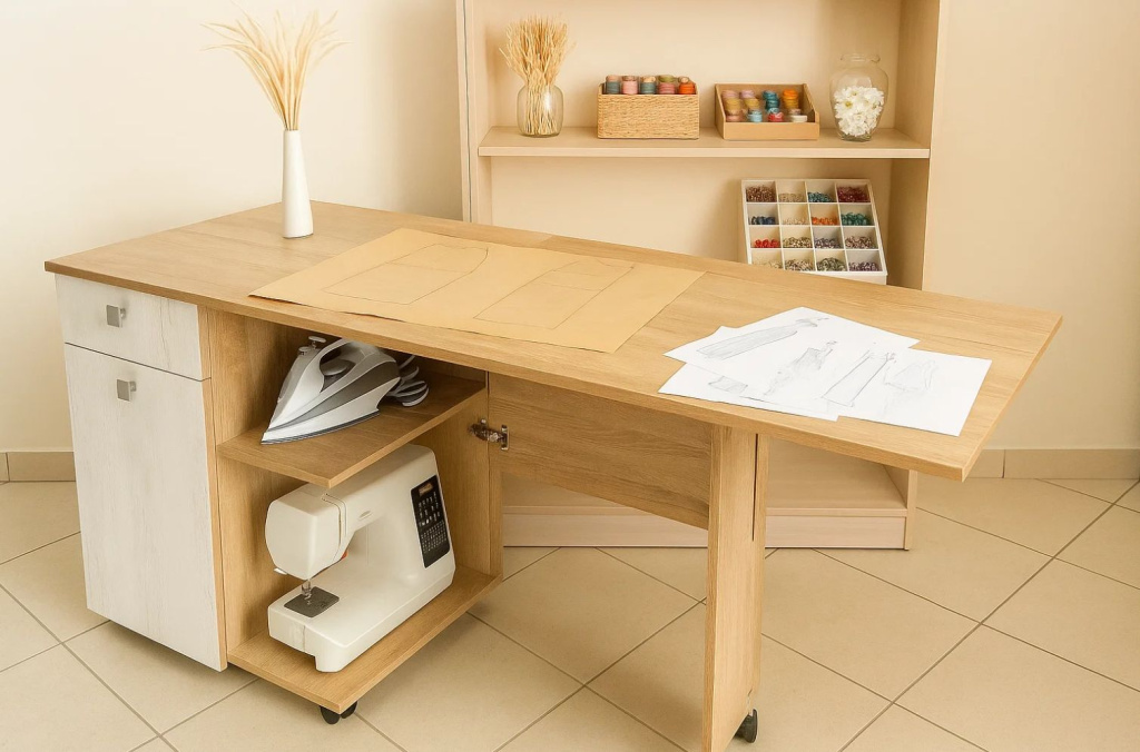 Стол для швейной машины - складные компактные столы