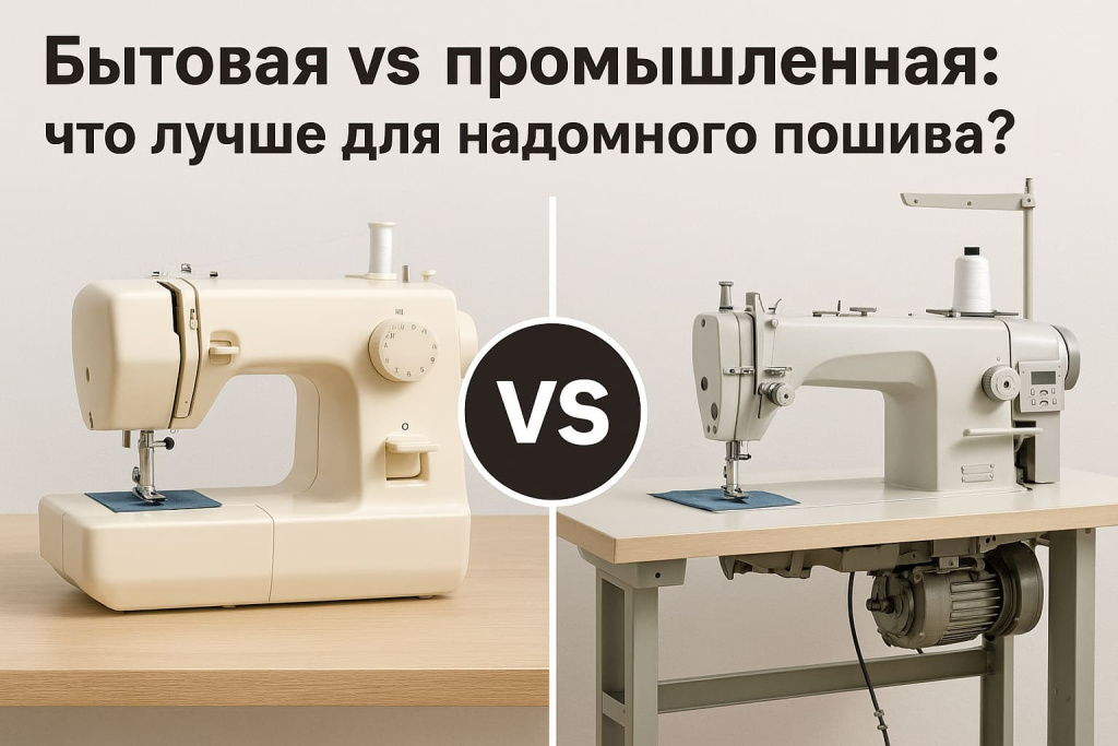 Бытовая и промышленная машины - что лучше для пошива в домашних условиях для швеи Бытовая и промышленная машины - что лучше для пошива в домашних условиях для швеи