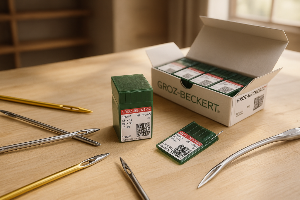 Все, что нужно знать об иглах Groz-Beckert для промышленных швейных машин