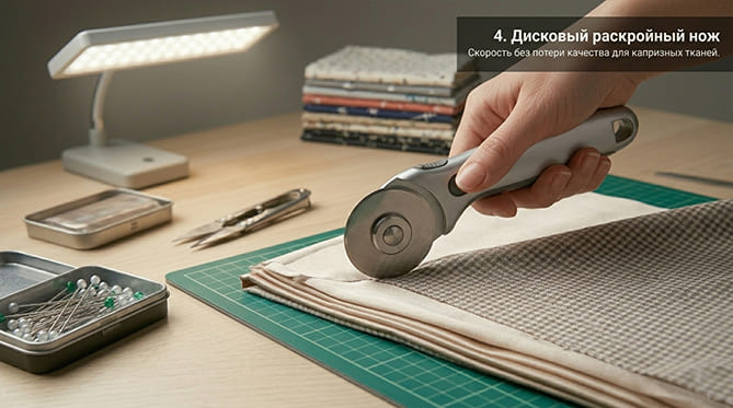 Дисковый раскройный нож