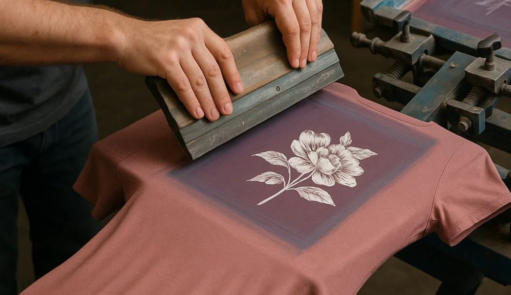 Пошив одежды с принтами - Шелкография