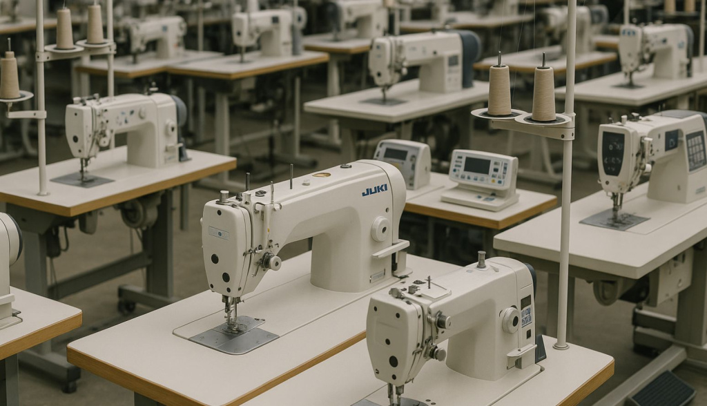 Виды швейных машин по числу игл