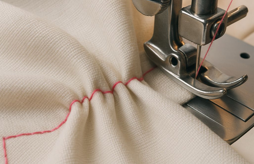 10 причин, почему машинка стягивает ткань при шитье