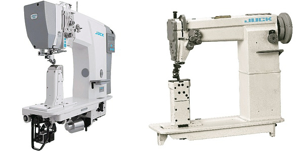 Колонковые машины с тройным продвижением JACK S7-91, JUKI PLC-2760SDA-70B