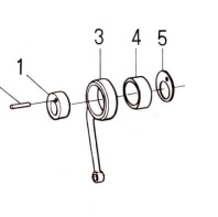 Шатун в сборе 12705001 Jack