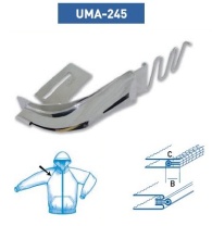 Приспособление UMA-245 25-12 мм для канта со шнуром UMA