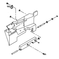 Крышка откидная 133-03359 (original) Juki