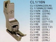 Лапка для отстрочек CL 1/8" E Juck
