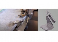 Приспособление антискрутки края материала для оверлока (для оверлоков с высотой столика 13 мм) JINZHEN Приспособление антискрутки края материала для оверлока (для оверлоков с высотой столика 13 мм) JINZHEN