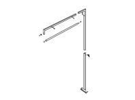 Подставка для подвеса утюга AKN-10E для стола BR/A SXD Подставка для подвеса утюга AKN-10E для стола BR/A SXD