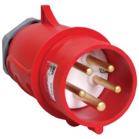 Вилка переносная ССИ-025 32A 3P PE N 380B IP44 Вилка переносная ССИ-025 32A 3P PE N 380B IP44