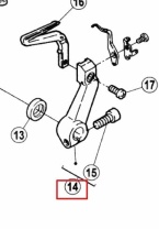 Рычаг левого петлителя 20401011 Jack Рычаг левого петлителя 20401011 Jack