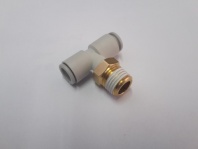 Тройник резьбовой на воздух 8 mm-1/4" KQ2T08-02AS Тройник резьбовой на воздух 8 mm-1/4" KQ2T08-02AS